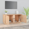 Szafka pod telewizor, 80x35x40,5 cm, lite drewno sosnowe