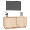 Szafka pod telewizor, 80x35x40,5 cm, lite drewno sosnowe