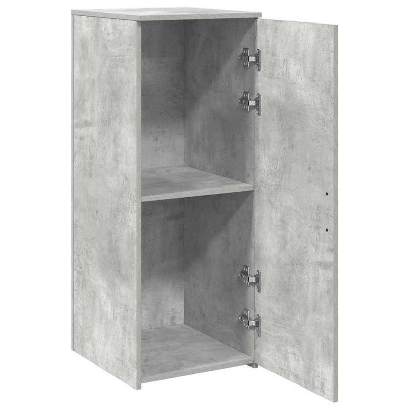 Szafka, szarość betonu, 40x45x103,5 cm, materiał drewnopochodny