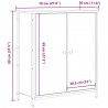 Bufet Stare drewno 70 x 30 x 80 cm Materiał drewnopochodny