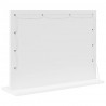 Lustro toaletowe Prostokątny Z lustrem Biały 60 x 45 x 18 cm
