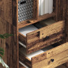 Highboard z szufladą Stare drewno 45,5 x 34 x 127 cm