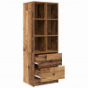 Highboard z szufladą Stare drewno 45,5 x 34 x 127 cm