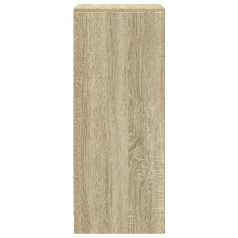 Szafka z LED, dąb sonoma, 42,5x34x85cm, materiał drewnopochodny