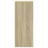 Szafka z LED, dąb sonoma, 42,5x34x85cm, materiał drewnopochodny