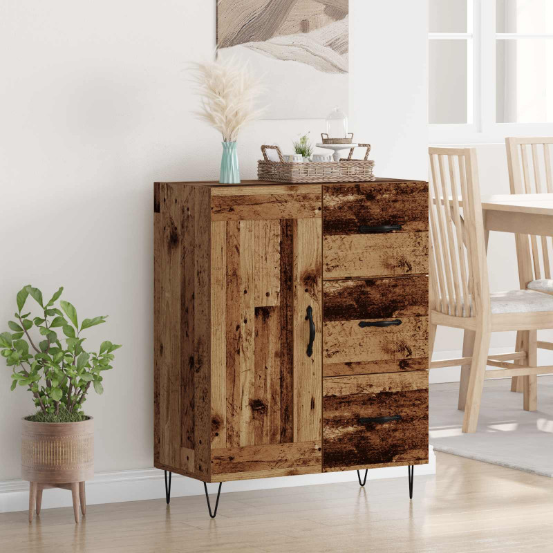 Bufet Stare drewno 69,5 x 34 x 90 cm Drewno inżynieryjne