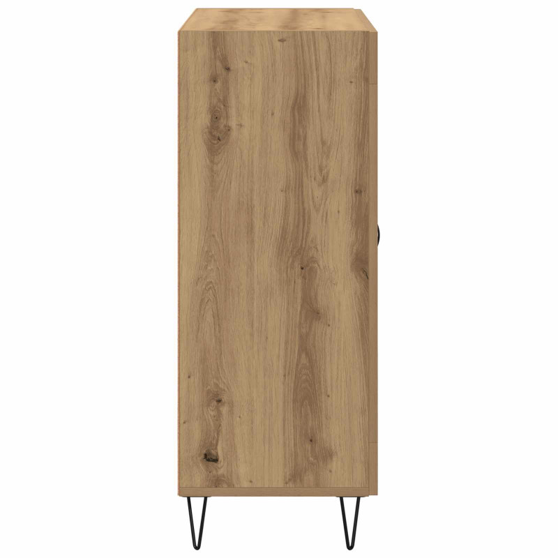 Bufet Dąb Rzemieślniczy 69,5 x 34 x 90 cm Drewno inżynieryjne