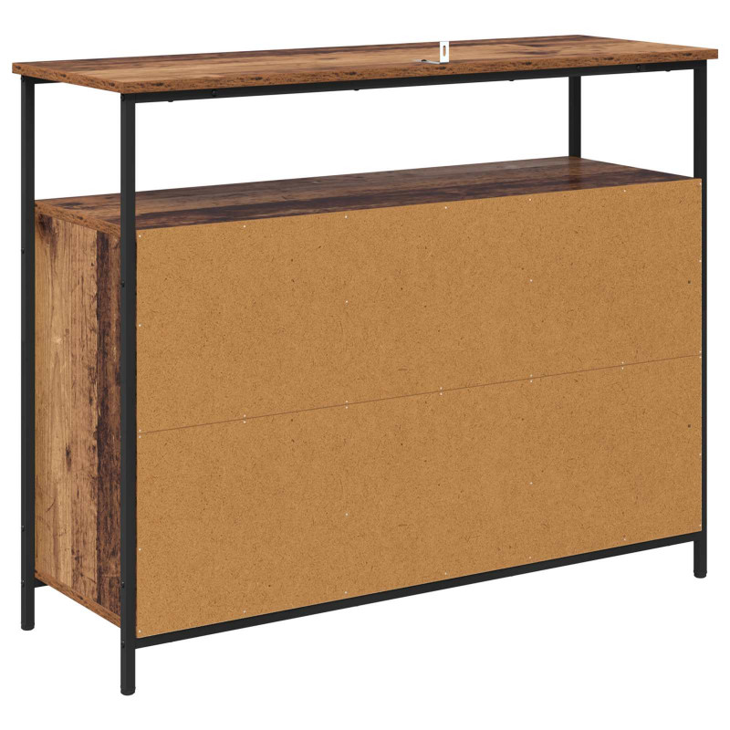 Bufet Stare drewno 100 x 35 x 80 cm Materiał drewnopochodny