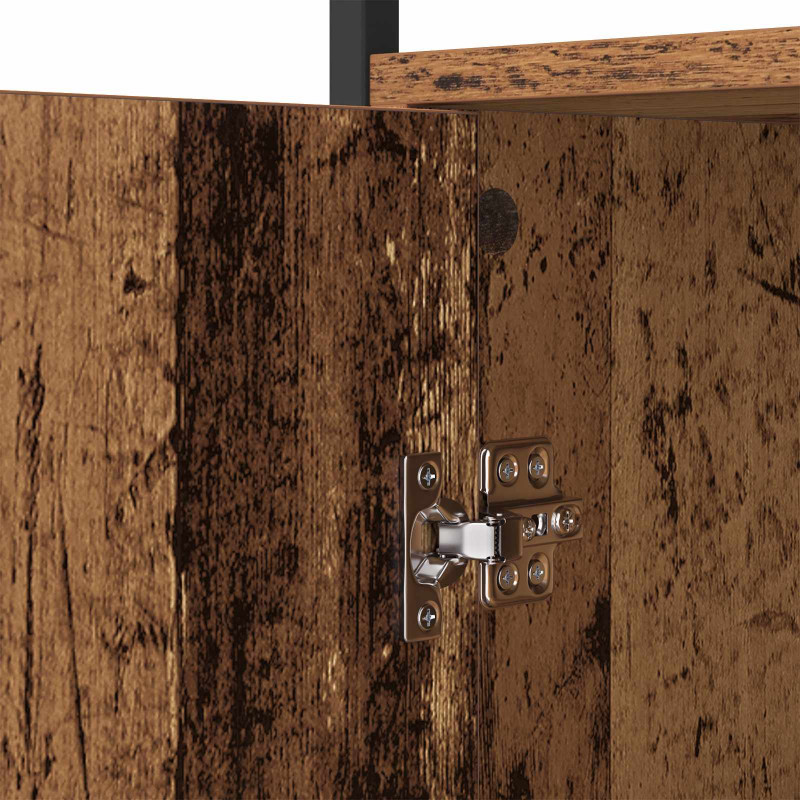 Bufet Stare drewno 100 x 35 x 80 cm Materiał drewnopochodny