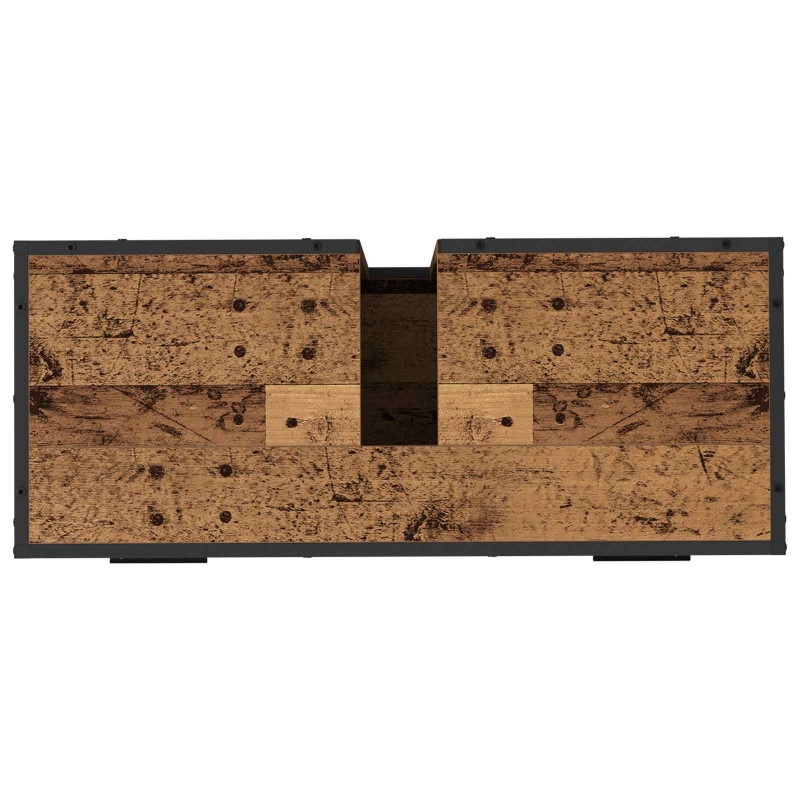 Szafka Łazienkowa z szufladą Stare drewno 80 x 33 x 60 cm