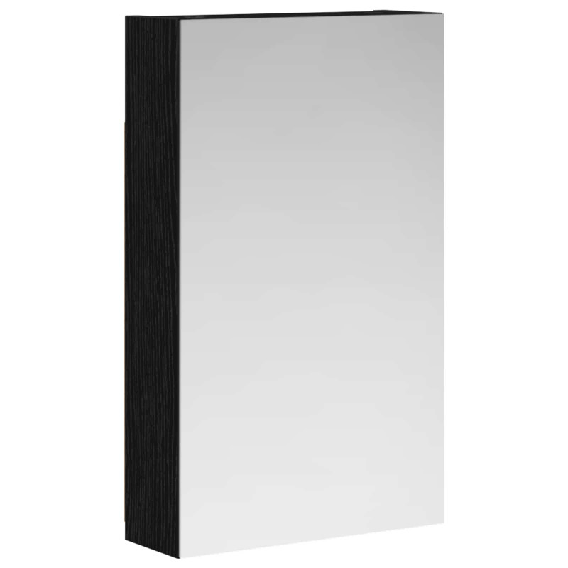 Szafka z lustrem do łazienki Czarny Dąb 30 x 10,5 x 50 cm