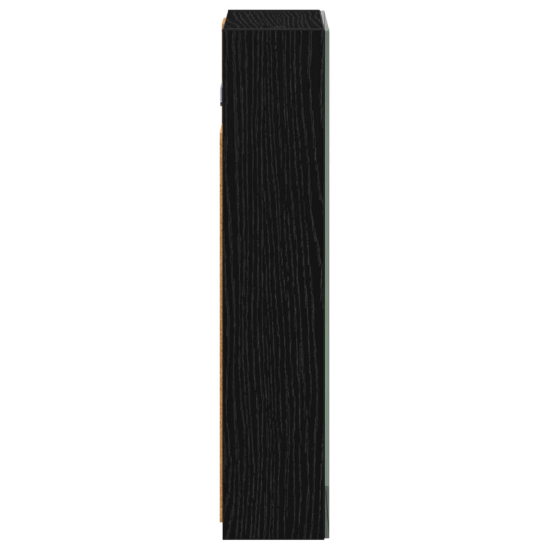 Szafka z lustrem do łazienki Czarny Dąb 30 x 10,5 x 50 cm