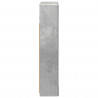 Szafka z lustrem do łazienki Betonowy szary 30 x 10,5 x 50 cm