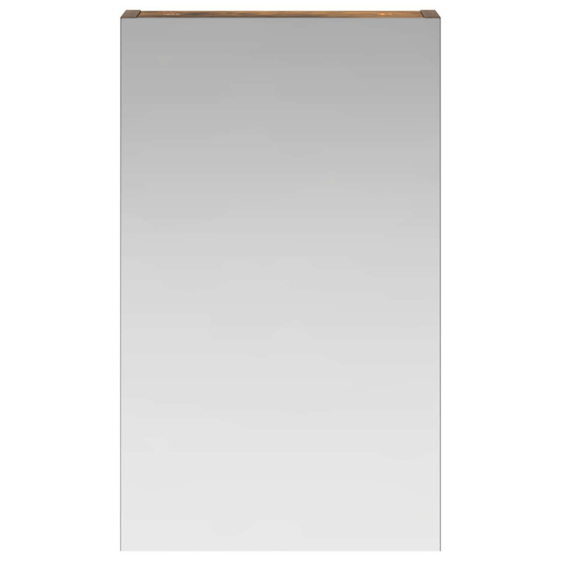 Szafka z lustrem do łazienki Dąb wędzony 30 x 10,5 x 50 cm