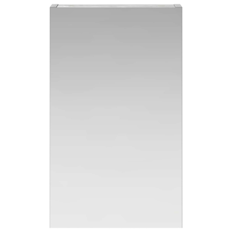 Szafka z lustrem do łazienki Szary Sonoma 30 x 10,5 x 50 cm