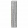 Szafka z lustrem do łazienki Szary Sonoma 30 x 10,5 x 50 cm
