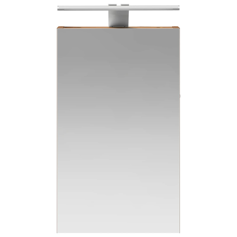 Szafka z lustrem do łazienki Stare drewno 30 x 10,5 x 50 cm