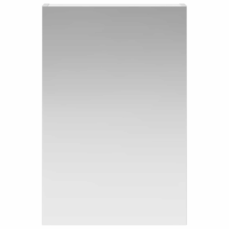 Szafka z lustrem do łazienki z półką Biały 40 x 10,5 x 60,5 cm