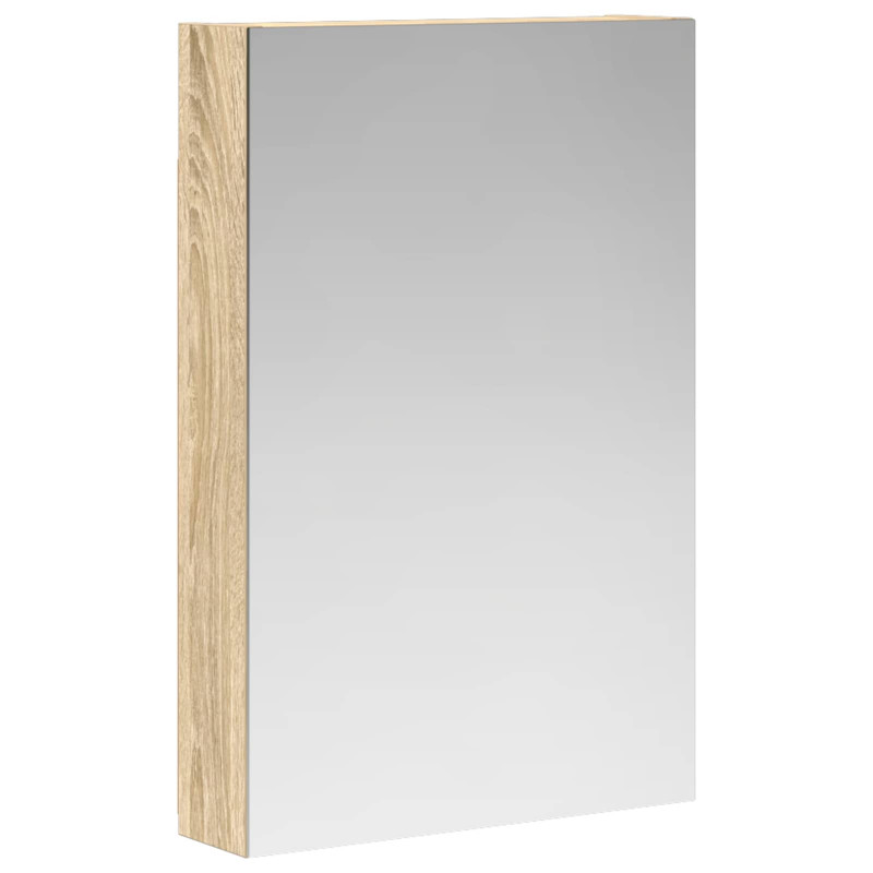 Szafka z lustrem do łazienki Dąb Sonoma 40 x 10,5 x 60,5 cm