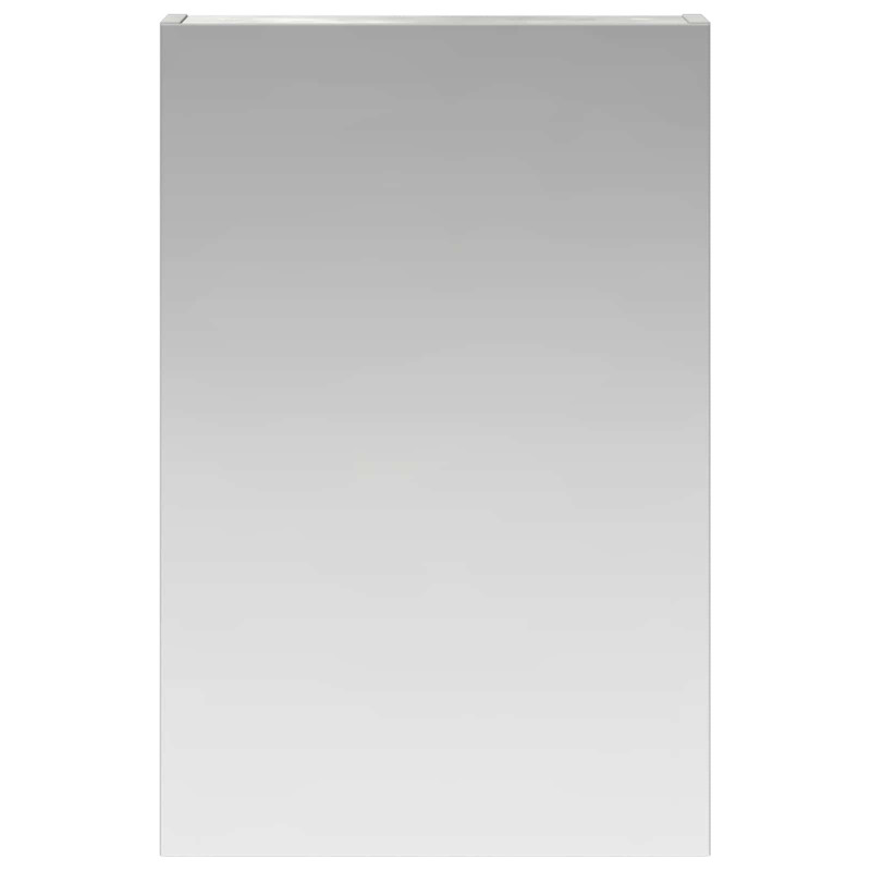 Szafka z lustrem do łazienki Betonowy szary 40 x 10,5 x 60,5 cm