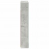 Szafka z lustrem do łazienki Betonowy szary 40 x 10,5 x 60,5 cm