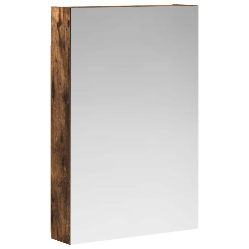 Szafka z lustrem do łazienki Dąb wędzony 40 x 10,5 x 60,5 cm
