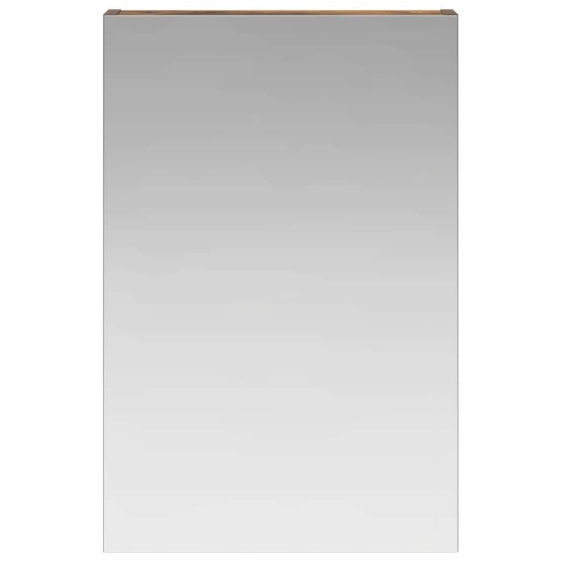 Szafka z lustrem do łazienki Dąb wędzony 40 x 10,5 x 60,5 cm