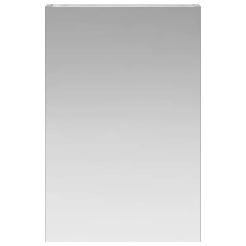 Szafka z lustrem do łazienki Szary Sonoma 40 x 10,5 x 60,5 cm