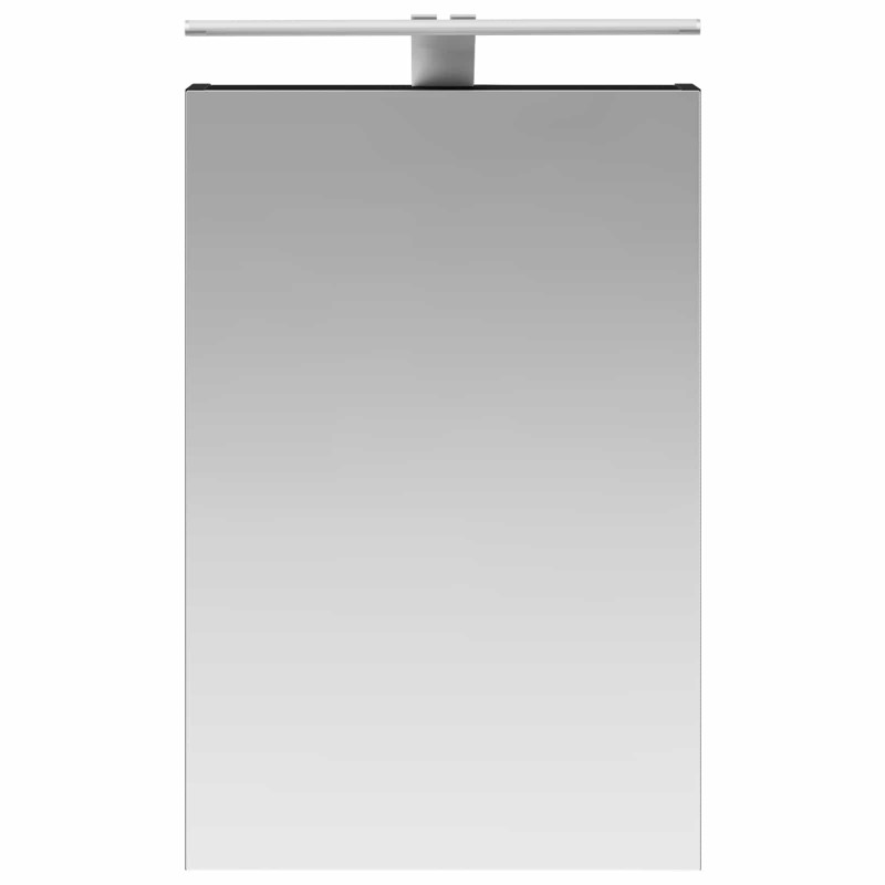 Szafka z lustrem do łazienki Czarny Dąb 40 x 10,5 x 60,5 cm