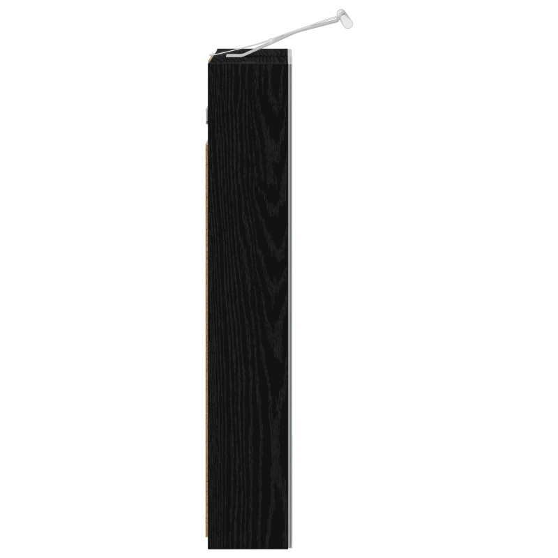 Szafka z lustrem do łazienki Czarny Dąb 40 x 10,5 x 60,5 cm