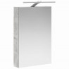 Szafka z lustrem do łazienki Betonowy szary 40 x 10,5 x 60,5 cm
