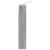 Szafka z lustrem do łazienki Szary Sonoma 40 x 10,5 x 60,5 cm