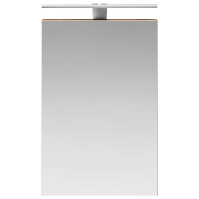 Szafka z lustrem do łazienki Stare drewno 40 x 10,5 x 60,5 cm