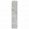 Szafka z lustrem do łazienki Betonowy szary 50 x 14,5 x 70 cm