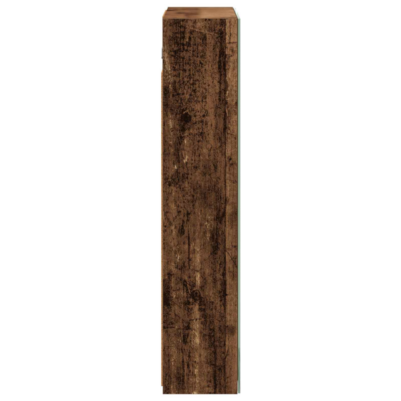 Szafka z lustrem do łazienki Stare drewno 50 x 14,5 x 70 cm