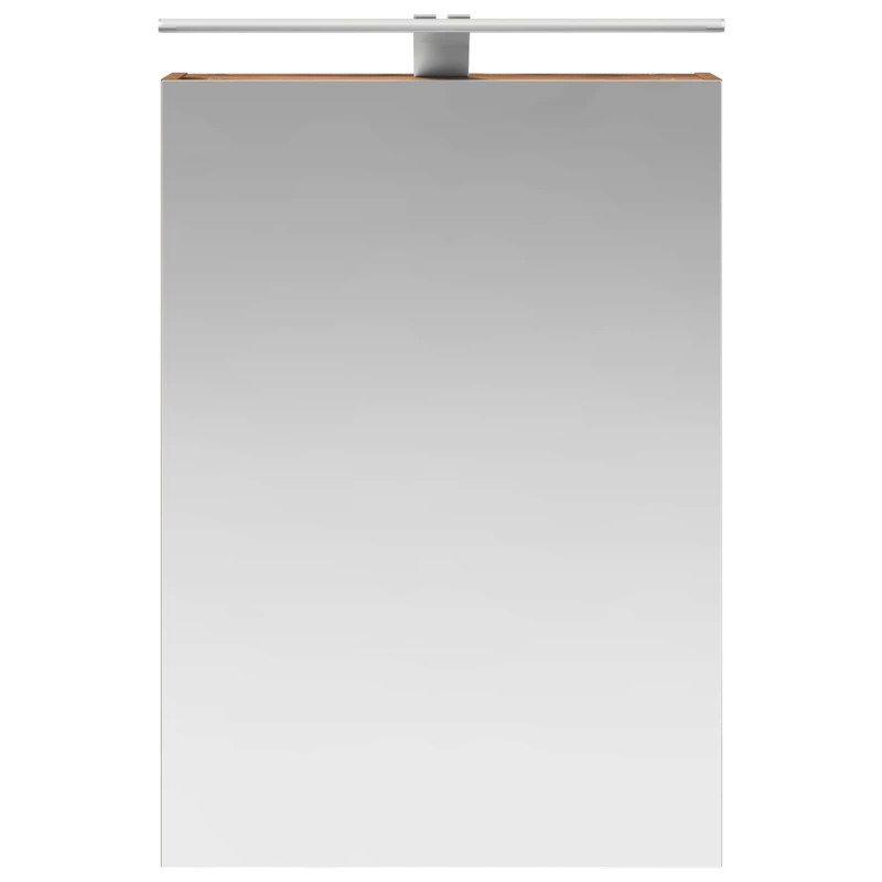 Szafka z lustrem do łazienki Stare drewno 50 x 14,5 x 70 cm