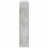 Szafka z lustrem do łazienki Betonowy szary 60 x 14,5 x 70 cm