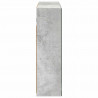 Szafka z lustrem do łazienki Betonowy szary 60 x 14,5 x 50 cm