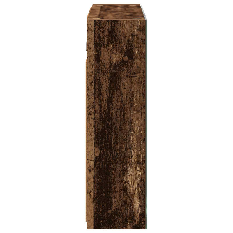 Szafka z lustrem do łazienki Stare drewno 60 x 14,5 x 50 cm