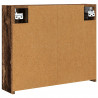 Szafka z lustrem do łazienki Stare drewno 60 x 14,5 x 50 cm