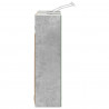 Szafka z lustrem do łazienki Betonowy szary 60 x 14,5 x 50 cm