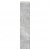 Szafka z lustrem do łazienki Betonowy szary 70 x 14,5 x 70 cm