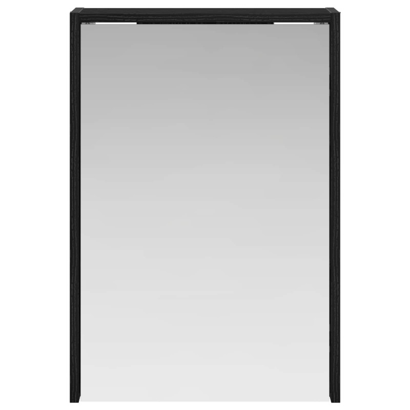 Szafka z lustrem do łazienki Czarny Dąb 43 x 16 x 62.5 cm