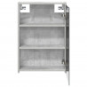 Szafka z lustrem do łazienki Betonowy szary 43 x 16 x 62.5 cm