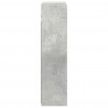 Szafka z lustrem do łazienki Betonowy szary 43 x 16 x 62.5 cm