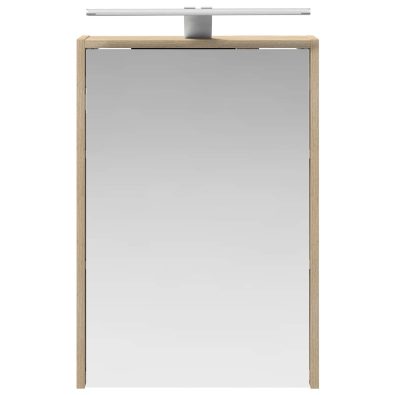 Szafka z lustrem do łazienki Dąb Sonoma 43 x 16 x 62.5 cm