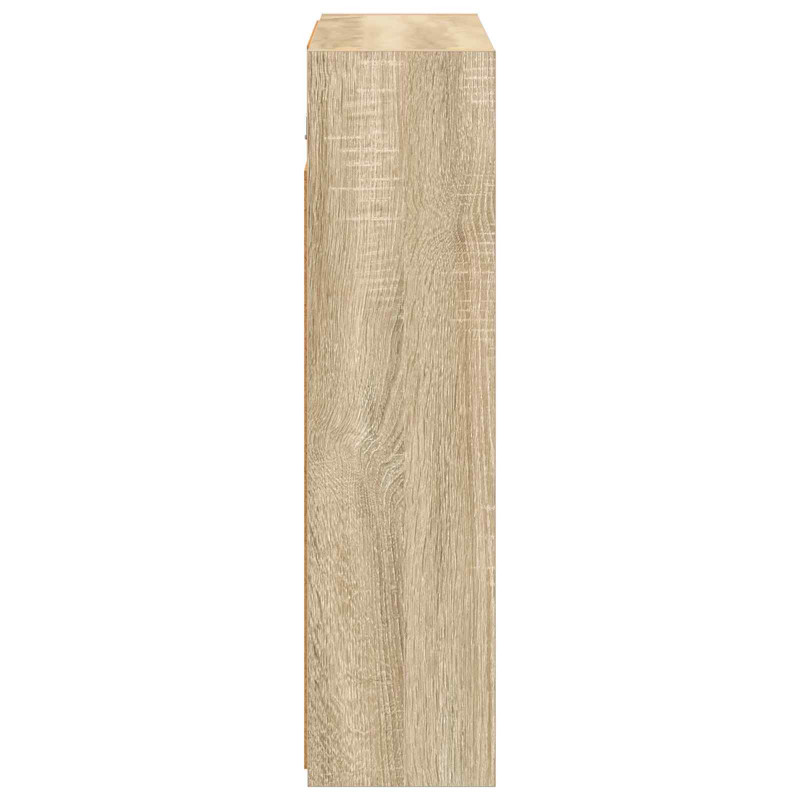 Szafka z lustrem do łazienki Dąb Sonoma 63,5 x 16 x 62,5 cm