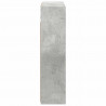 Szafka z lustrem do łazienki Betonowy szary 63,5 x 16 x 62,5 cm