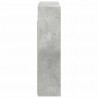 Szafka z lustrem do łazienki Betonowy szary 73,5 x 16 x 62,5 cm