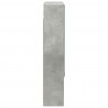 Szafka z lustrem do łazienki Betonowy szary 50 x 14,5 x 70 cm